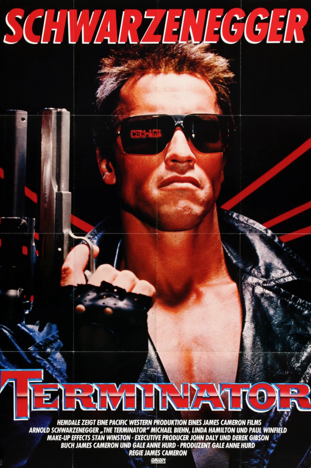The Terminator — feature film poster