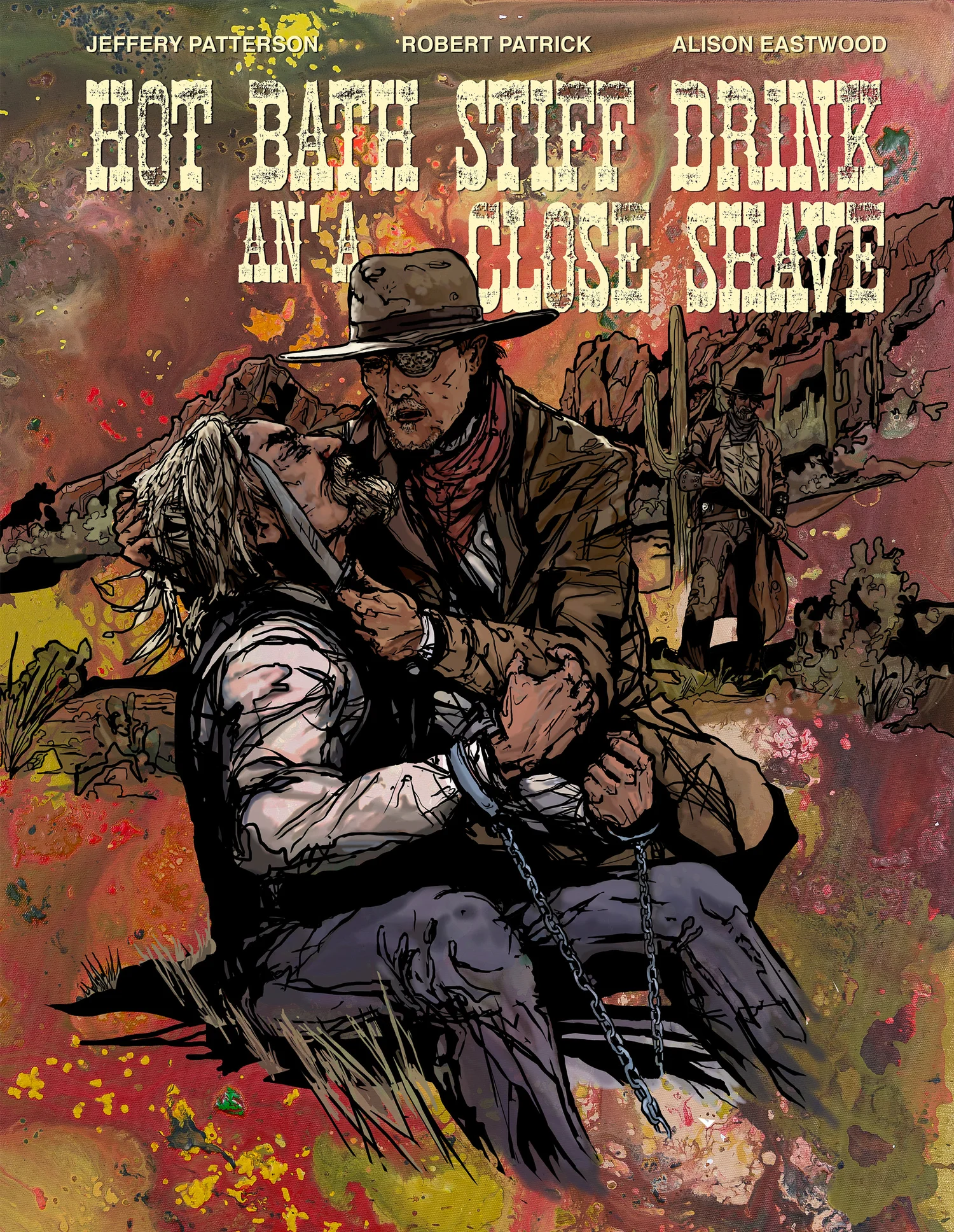 Hot Bath an' a Stiff Drink: An'a Close Shave — feature film poster